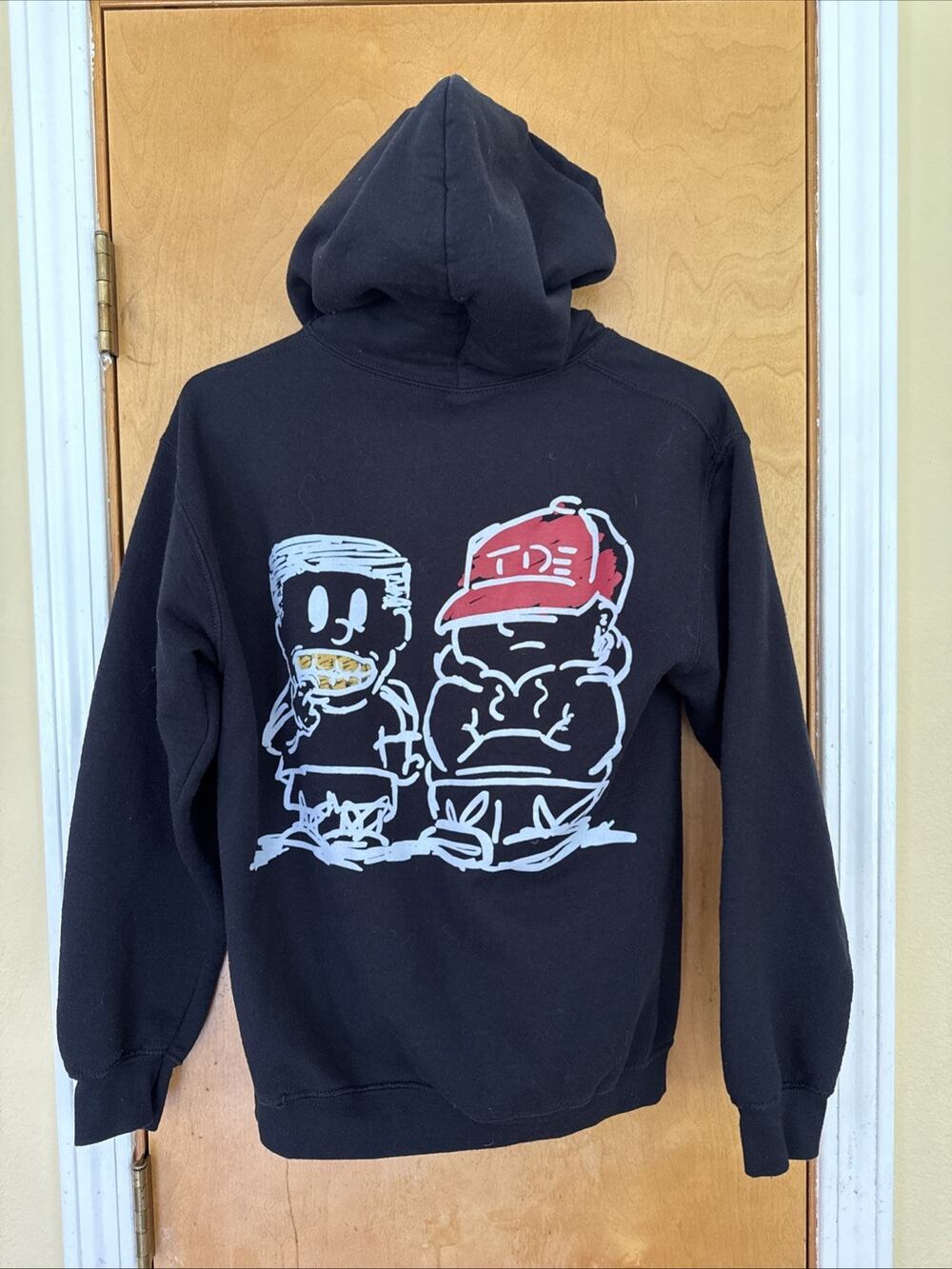 Kendrick Lamar x TDE Isaiah Rashad Top Dog & Sunny Hoodie Size Small